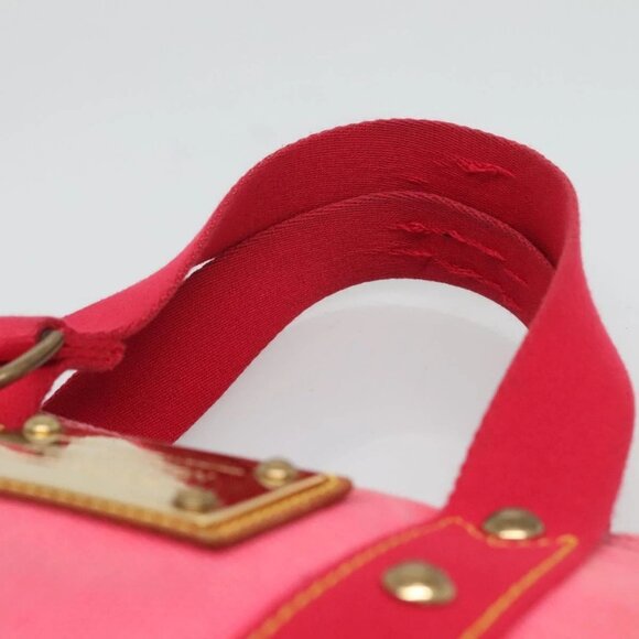 LOUIS VUITTON Antigua Cabas PM Hand Bag Rouge Pink - Picture 8 of 16